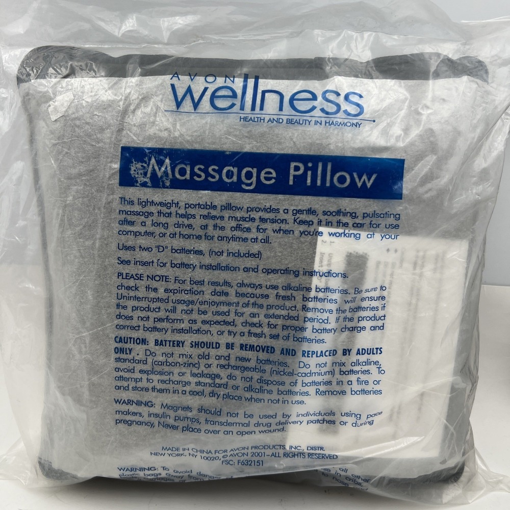Avon Wellness‎ Massage Pillow-2001
